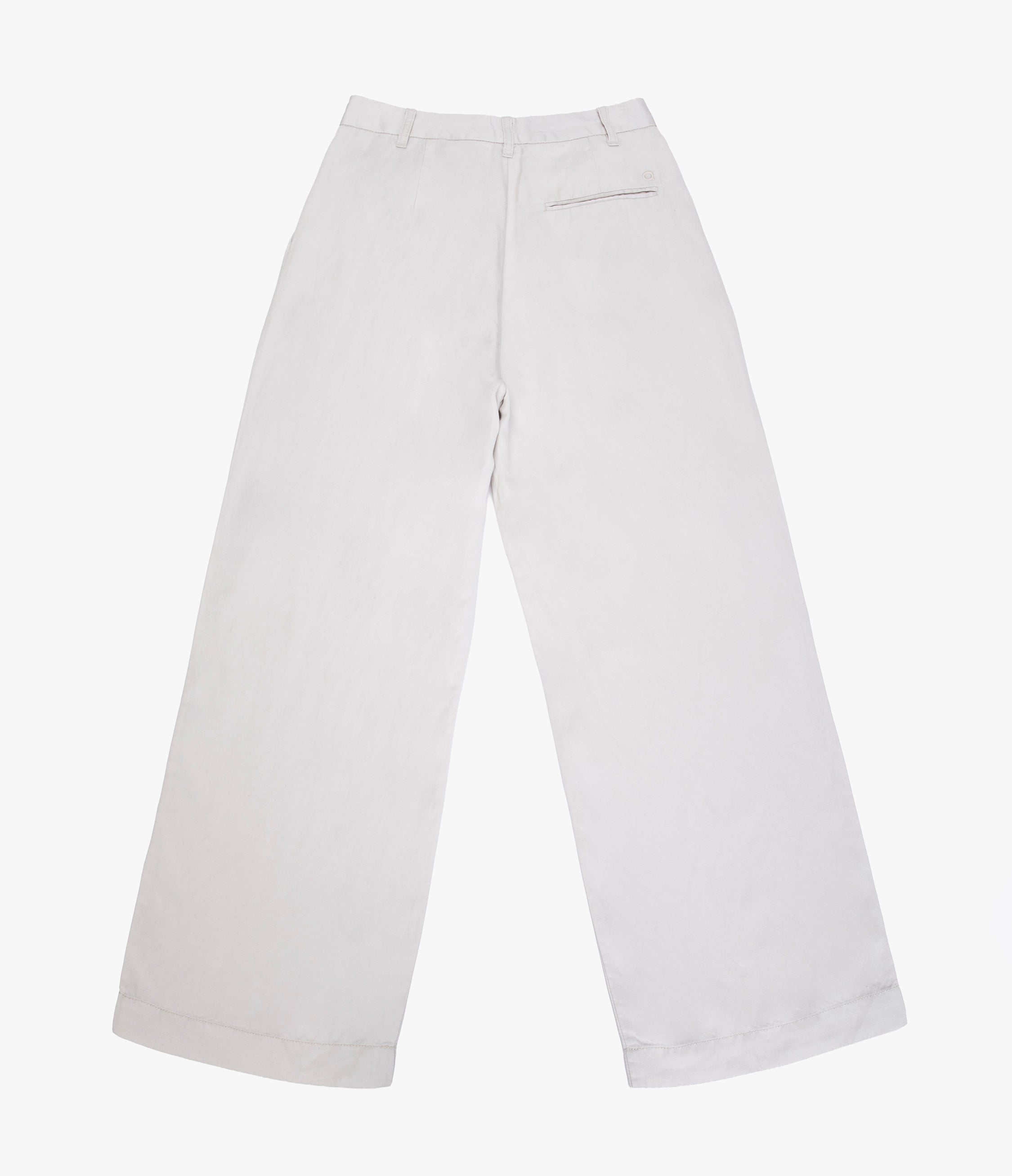 Pantalón Mujer Sastrero Lyocell Lino Elena Ecru