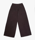 Pantalón Mujer Sastrero Lyocell Lino Alana Café Chocolate