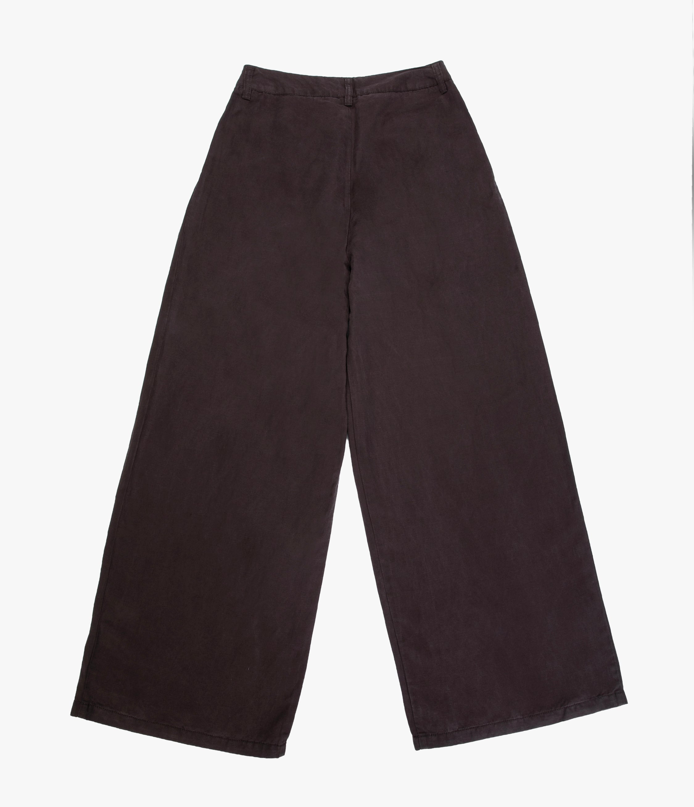 Pantalón Mujer Sastrero Lyocell Lino Alana Café Chocolate