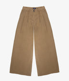 Pantalón Mujer Sastrero Lyocell Lino Alana Beige