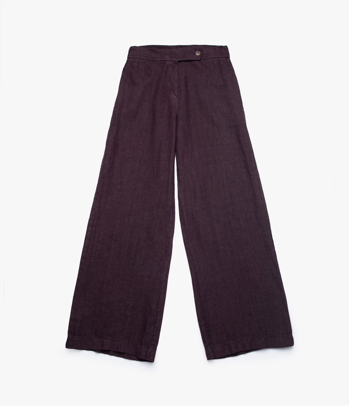 Pantalón Mujer Lino Milan Morado