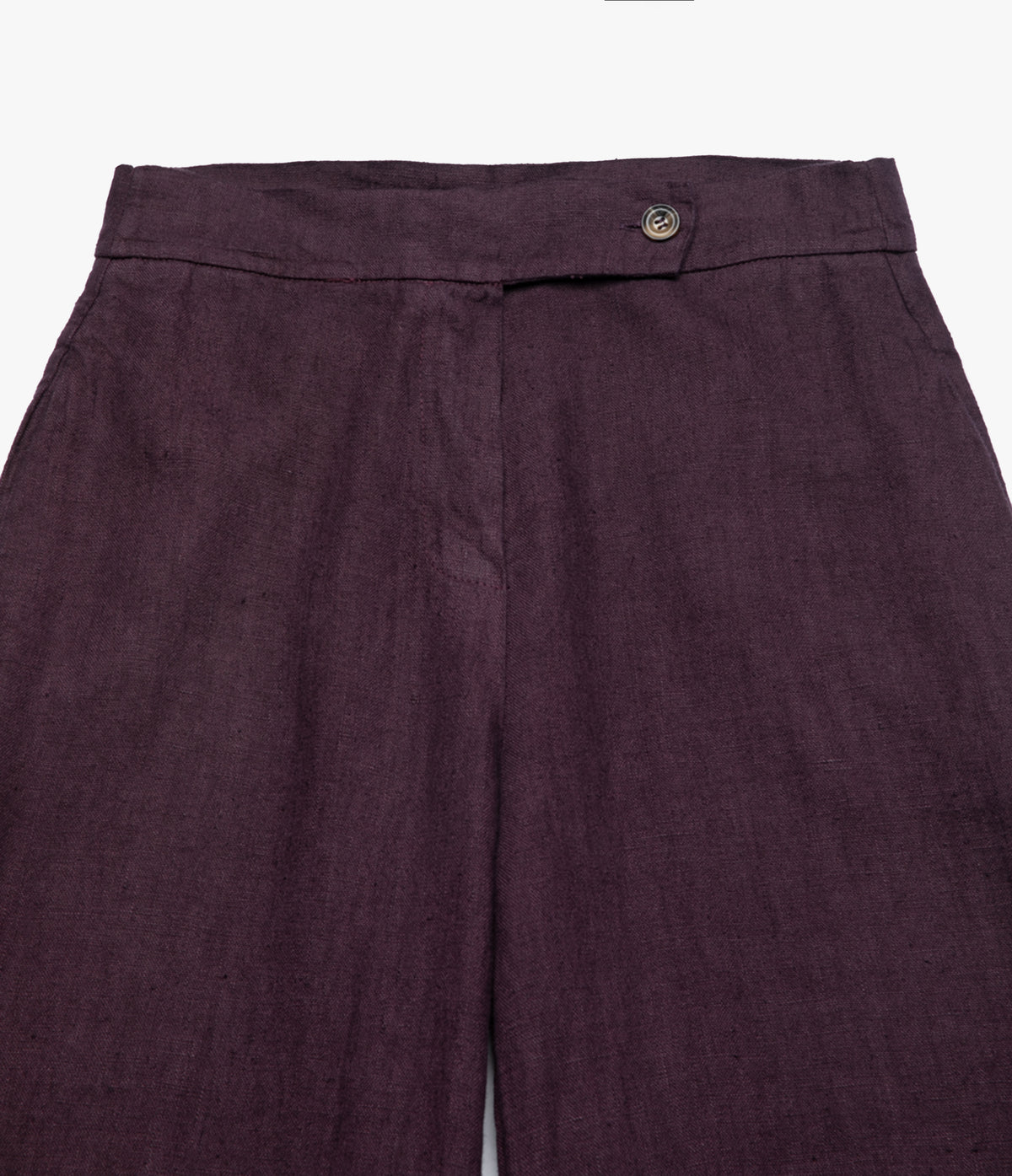 Pantalón Mujer Lino Milan Morado