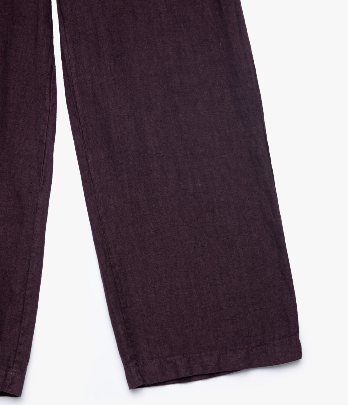 Pantalón Mujer Lino Milan Morado