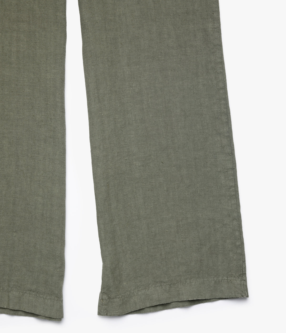 Pantalón Mujer Lino Milan Verde