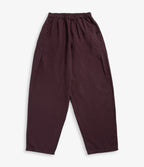 Pantalón Mujer Baggy Lino Parma Morado