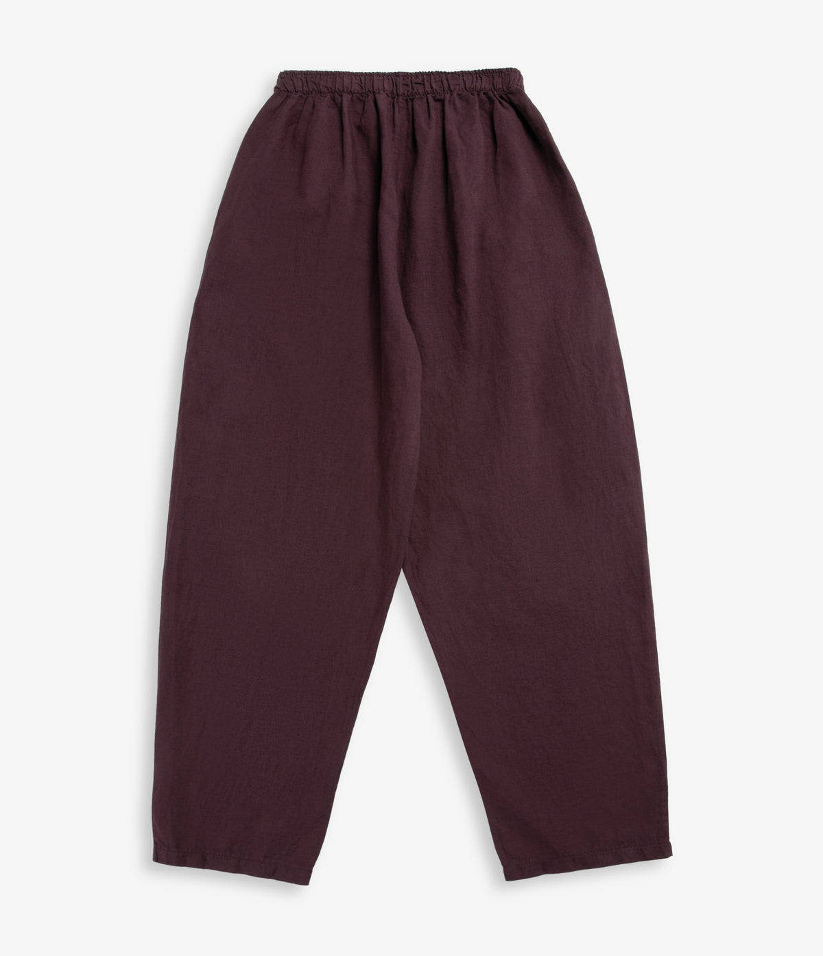 Pantalón Mujer Baggy Lino Parma Morado