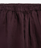 Pantalón Mujer Baggy Lino Parma Morado