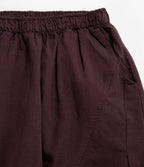 Pantalón Mujer Baggy Lino Parma Morado