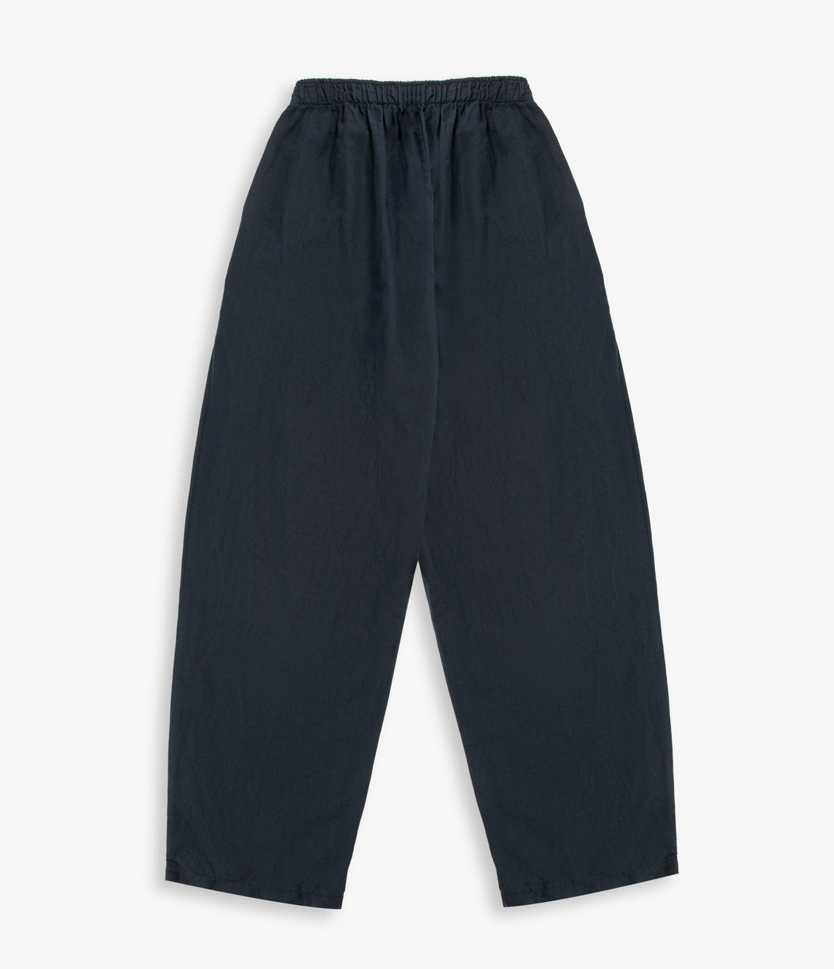 Pantalón Mujer Baggy Lino Parma Azul Marino