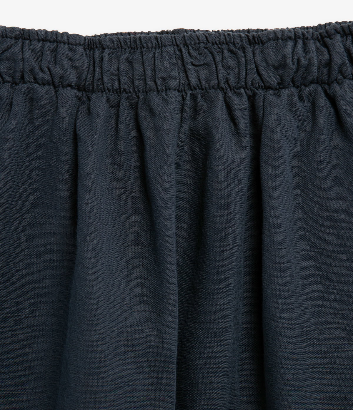 Pantalón Mujer Baggy Lino Parma Azul Marino