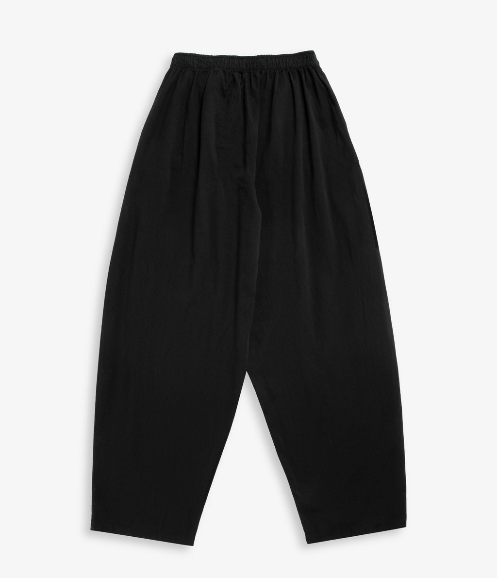 Pantalón Mujer Baggy Algodón Parma Negro