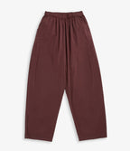 Pantalón Mujer Baggy Algodón Parma Burdeo