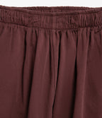 Pantalón Mujer Baggy Algodón Parma Burdeo