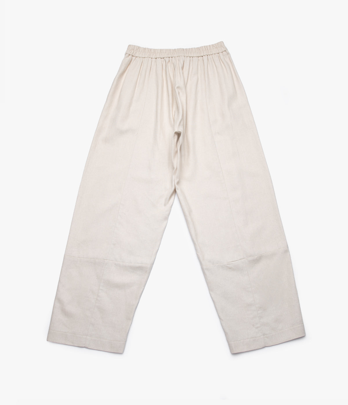 Pantalón Mujer Lino Baggy Beige Verona