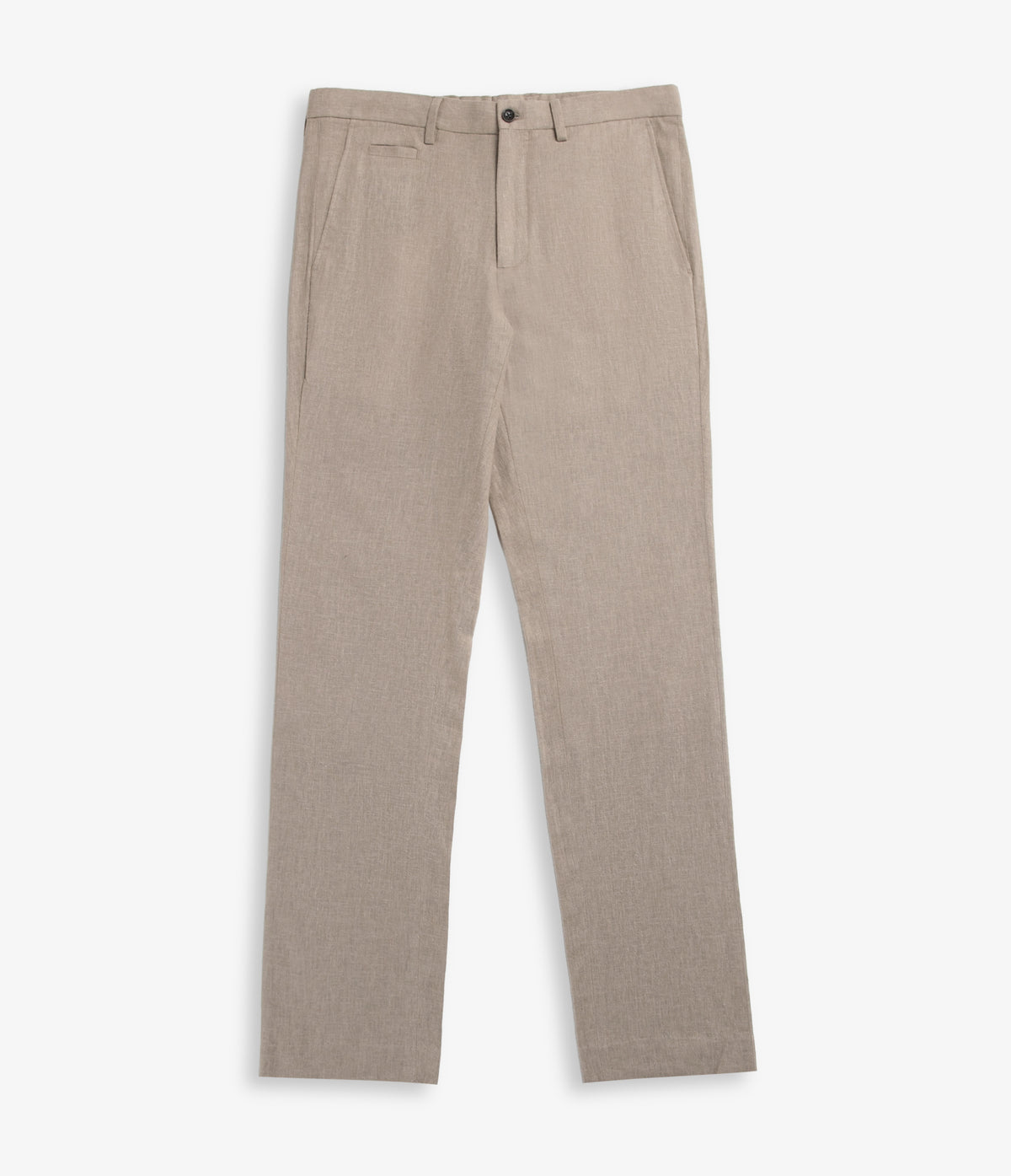 Pantalón Hombre Lino Sam Café