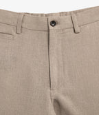 Pantalón Hombre Lino Sam Café