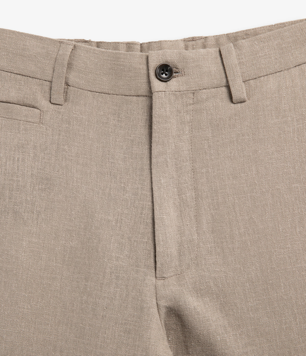 Pantalón Hombre Lino Sam Café