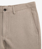 Pantalón Hombre Lino Sam Café