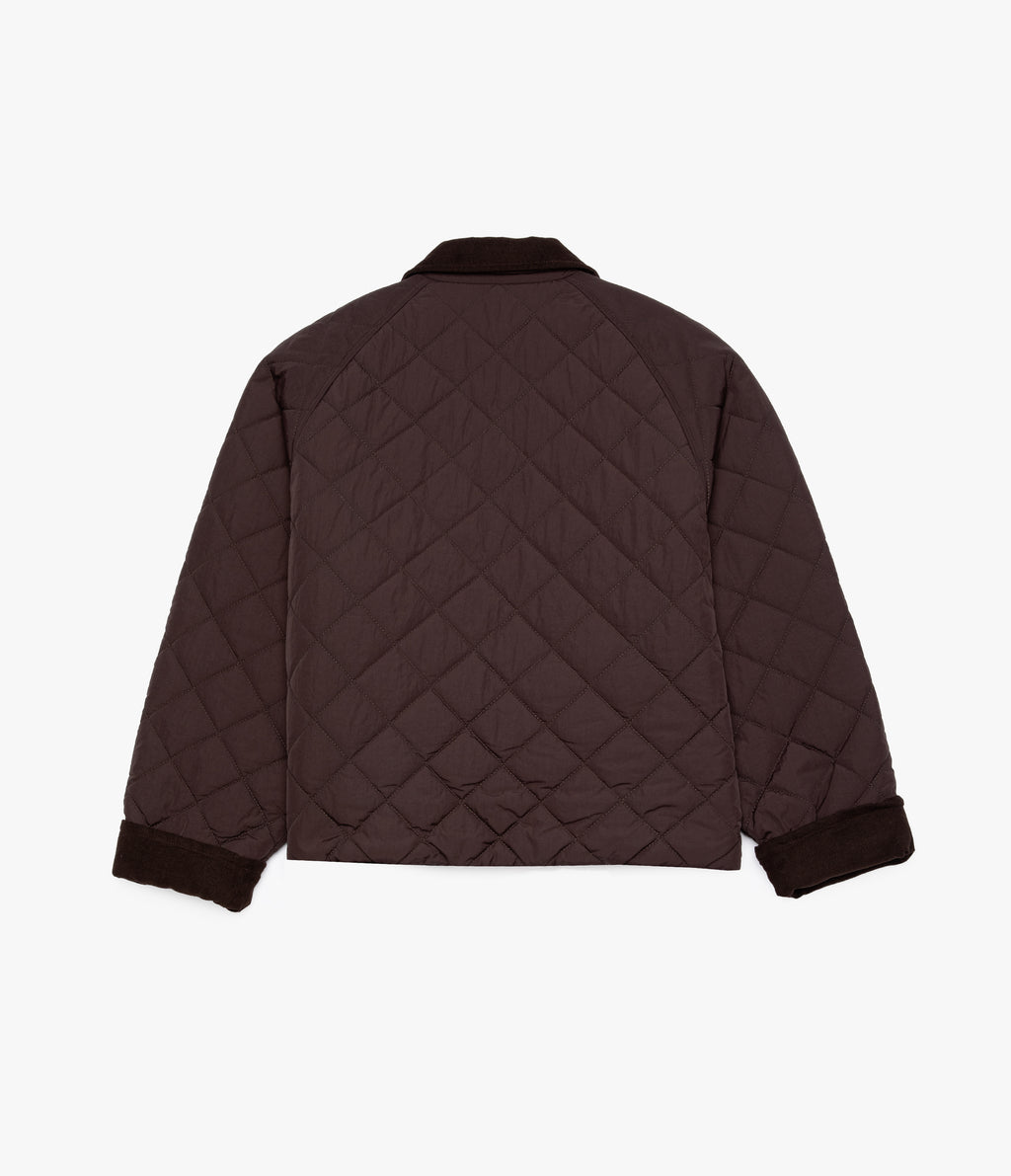 Parka Mujer Quilt Vintage Burdeo