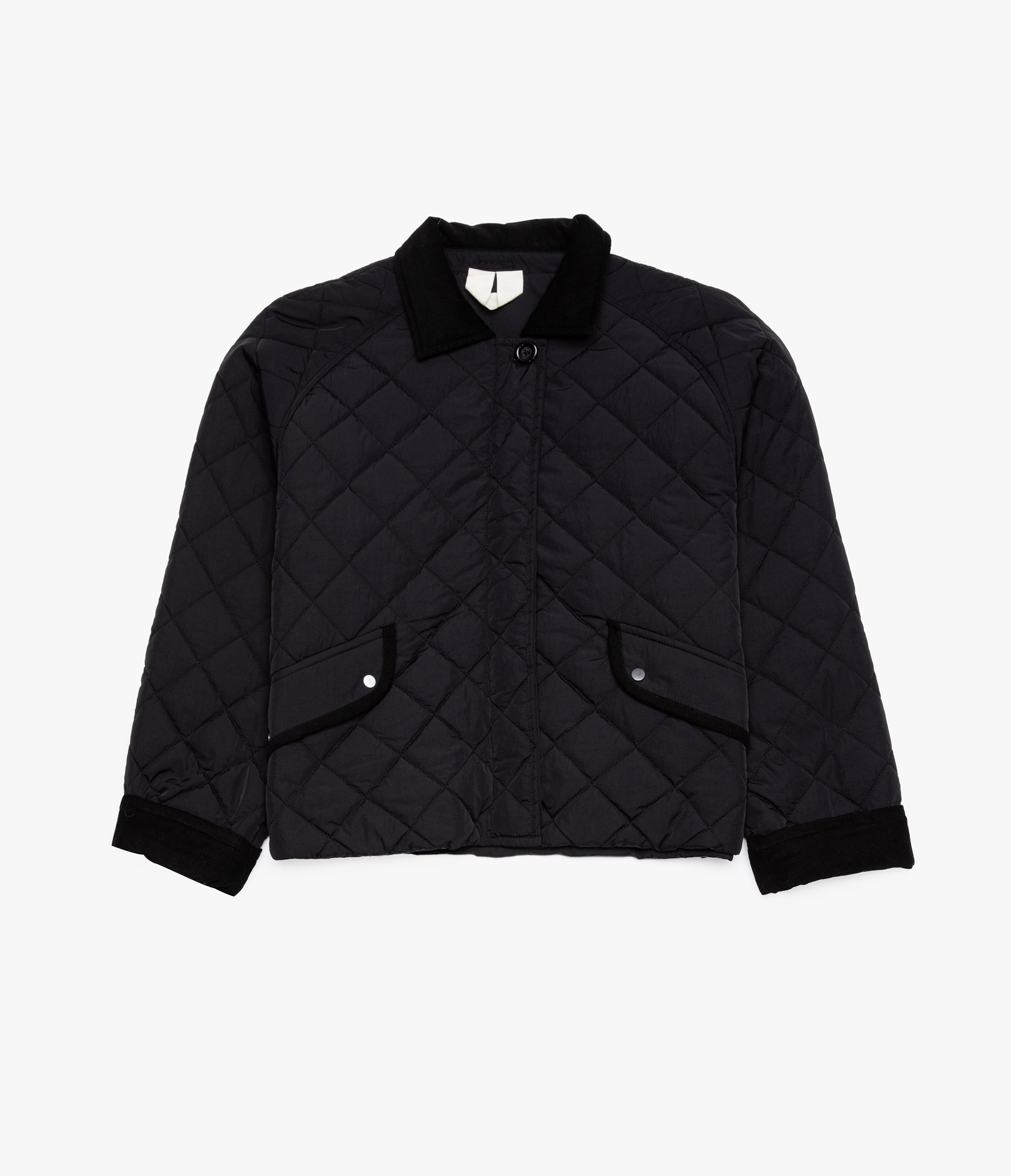 Parka Mujer Quilt Vintage Negro