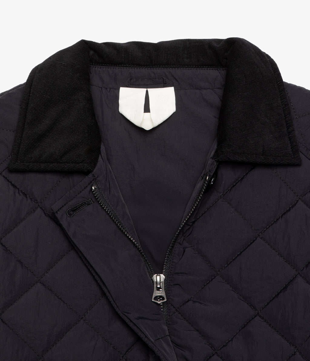 Parka Mujer Quilt Vintage Negro