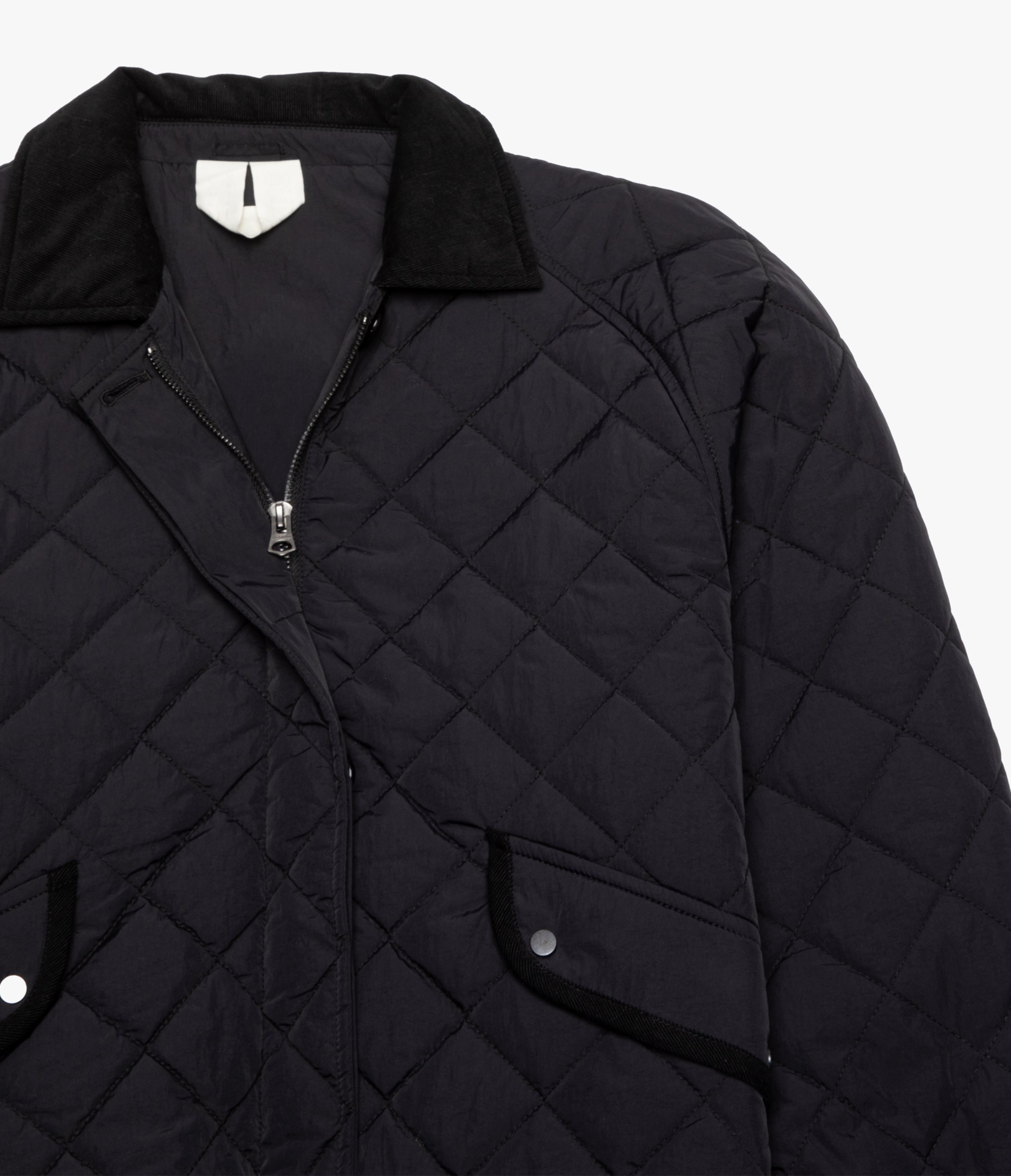 Parka Mujer Quilt Vintage Negro