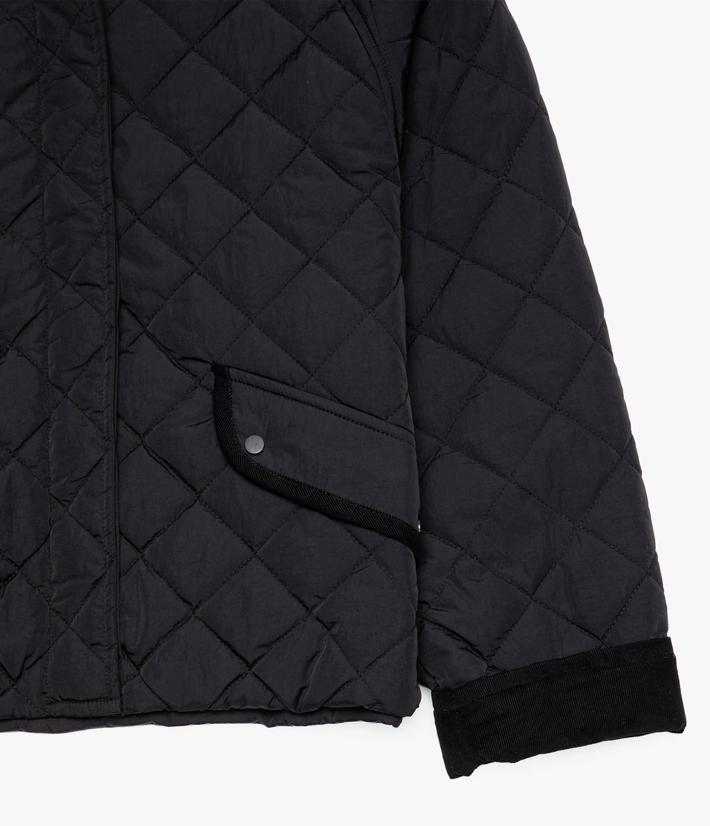 Parka Mujer Quilt Vintage Negro