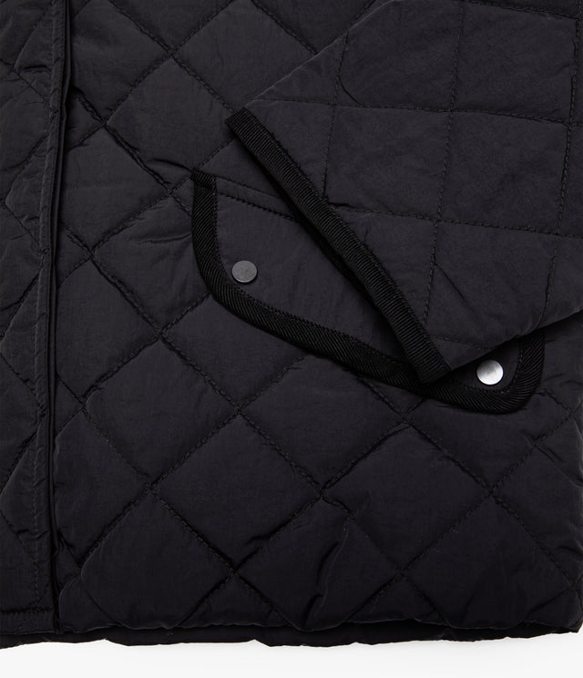 Parka Mujer Quilt Vintage Negro