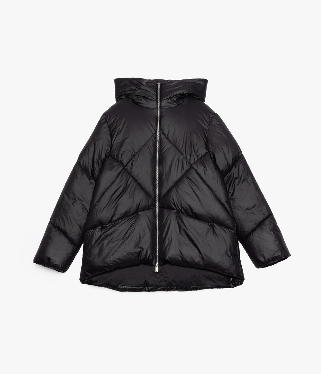 Parka Mujer Puffa Negra