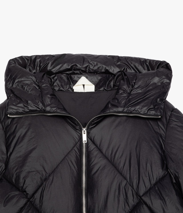 Parka Mujer Puffa Negra