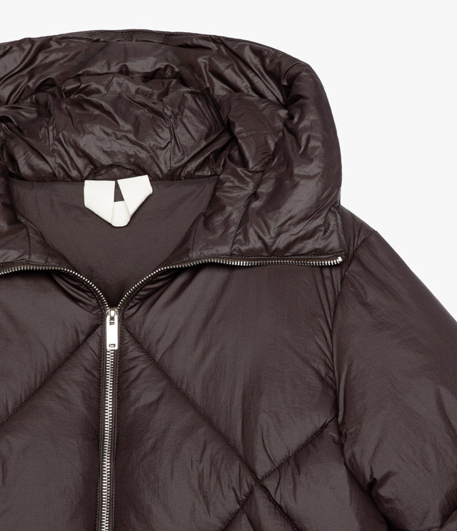 Parka Mujer Puffa Café