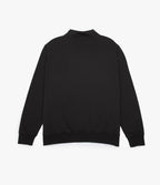 Polerón Hombre Algodón Half Zipper Teo Gris
