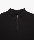Polerón Hombre Algodón Half Zipper Teo Gris