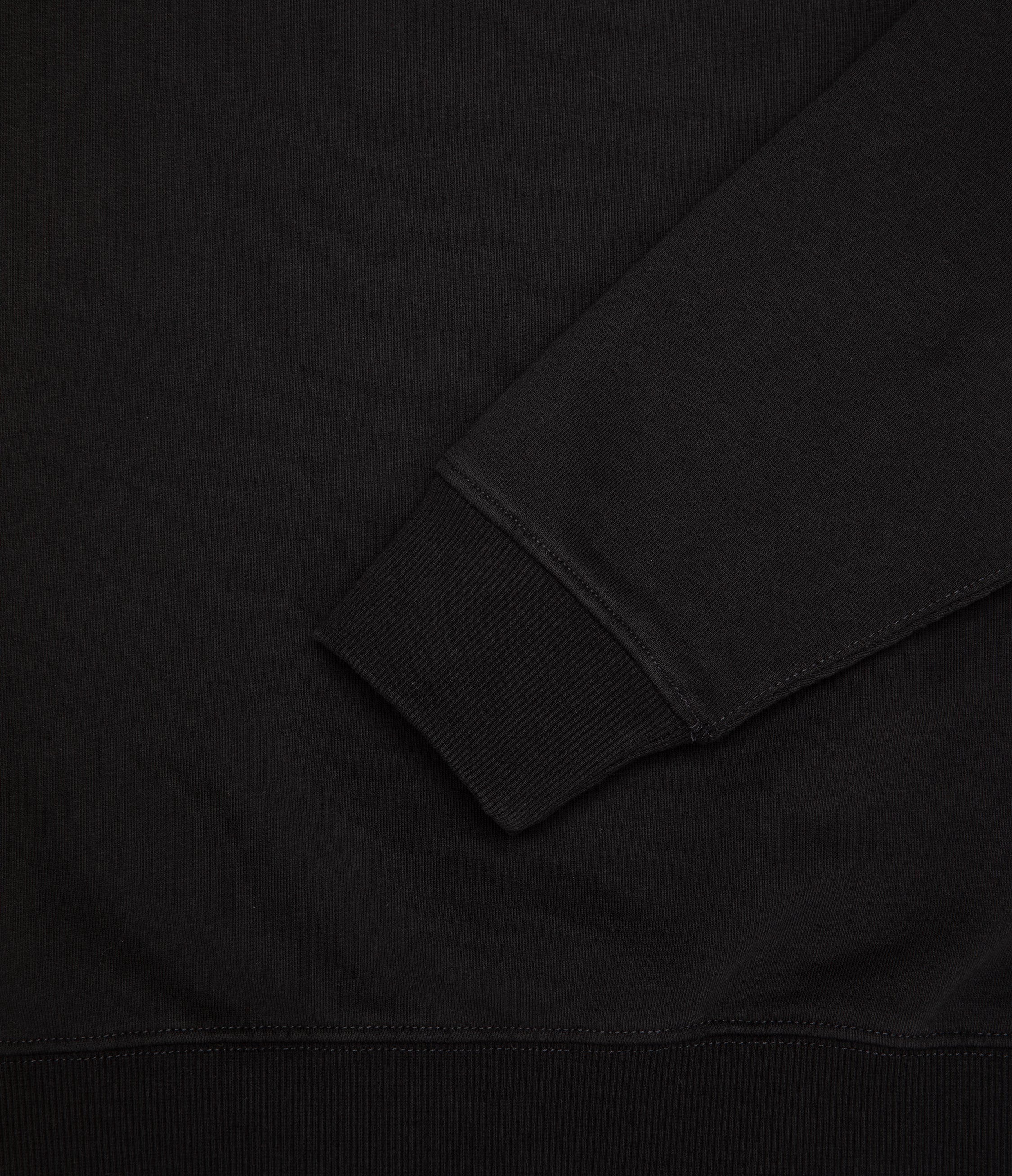 Polerón Hombre Algodón Half Zipper Teo Gris