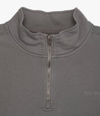 Polerón Hombre Algodón Half Zipper Teo Verde