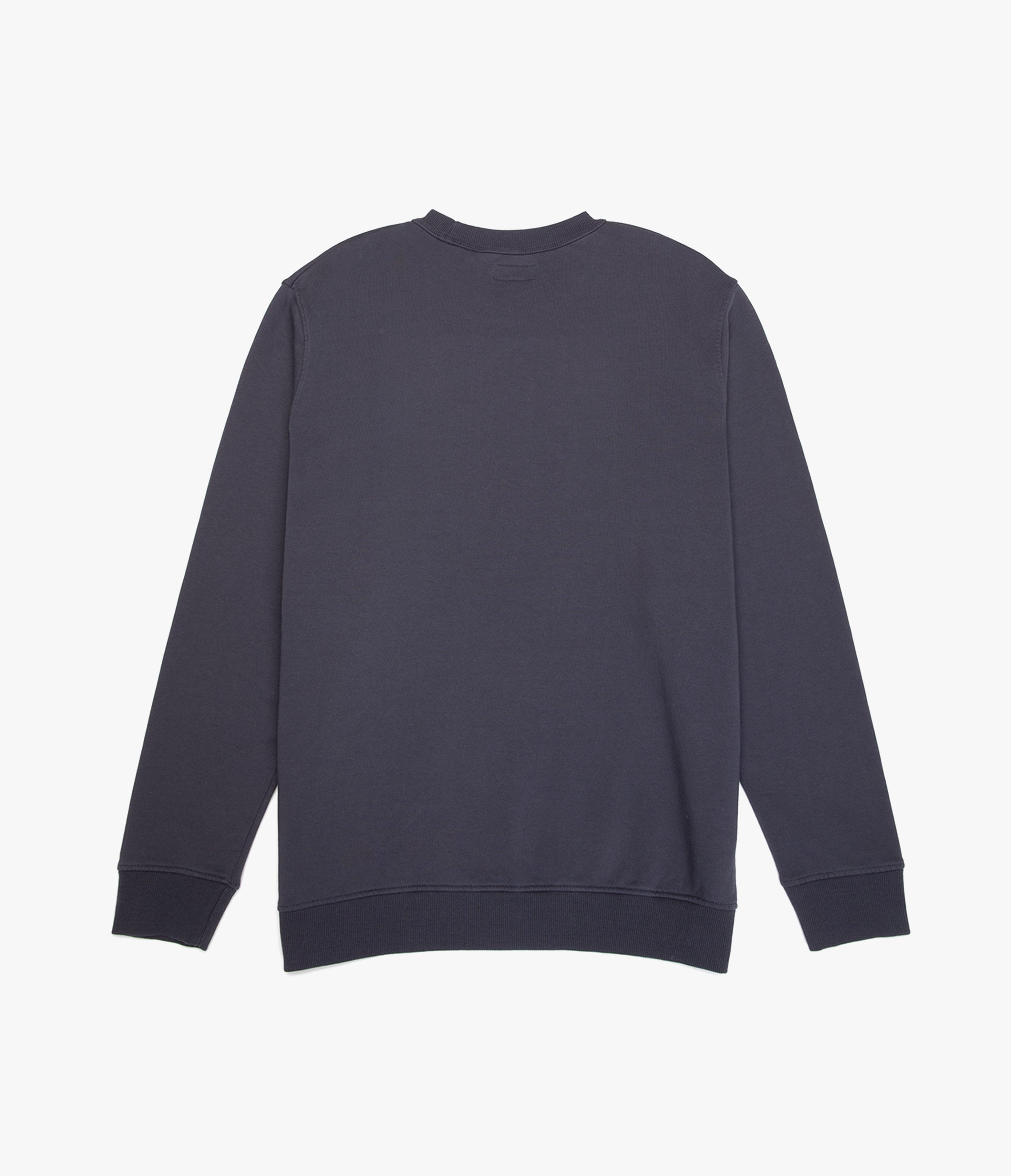Polerón Hombre Algodón Cuello Redondo Teo Azul Marino