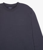 Polerón Hombre Algodón Cuello Redondo Teo Azul Marino
