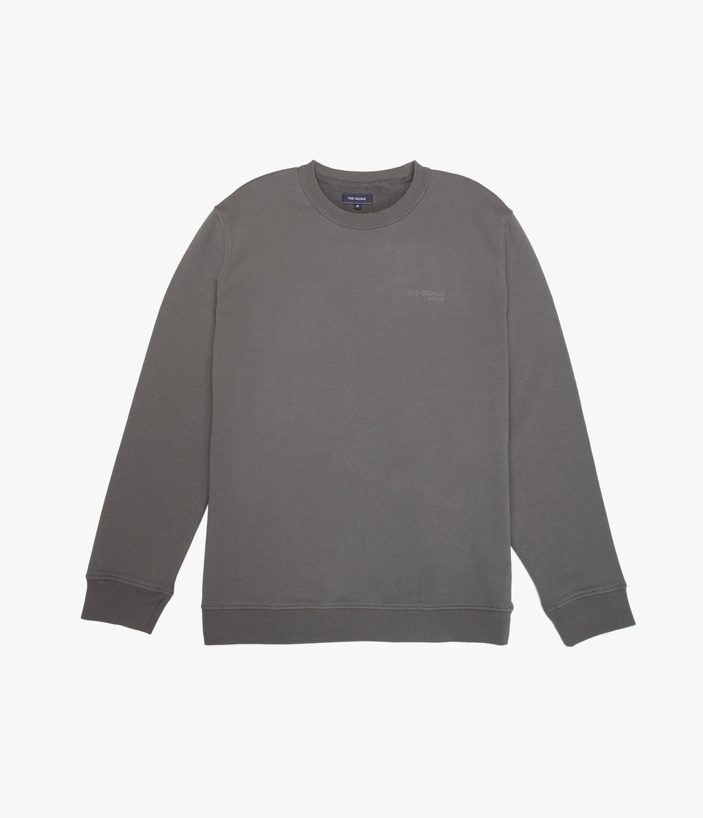 Polerón Hombre Algodón Cuello Redondo Teo Verde