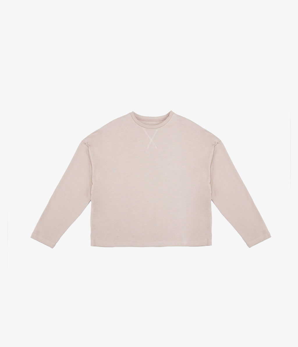 Polera Mujer 100% Algodón Pampa Beige