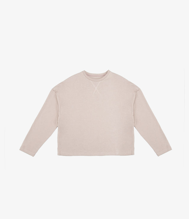 Polera Mujer 100% Algodón Pampa Beige