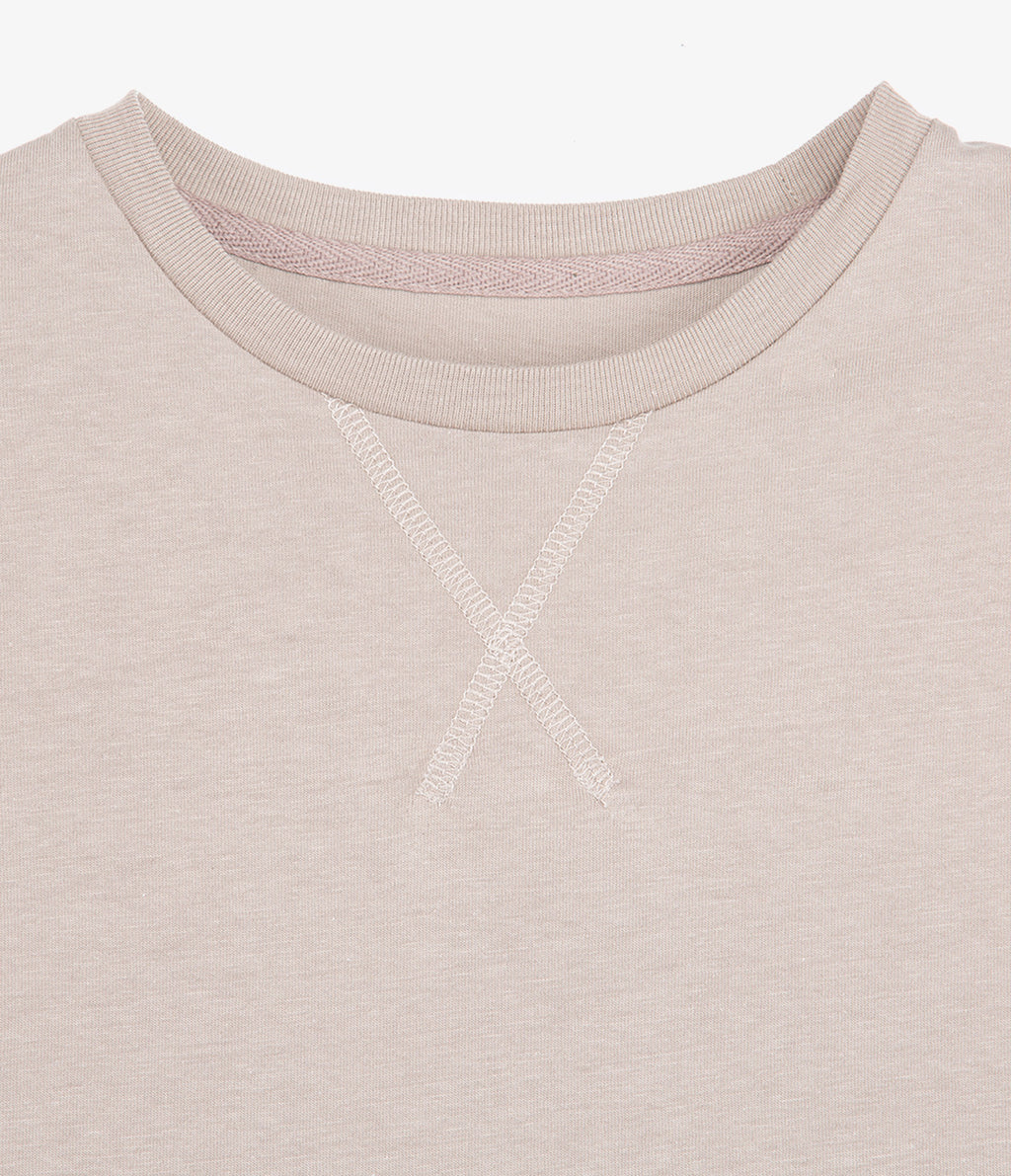 Polera Mujer 100% Algodón Pampa Beige