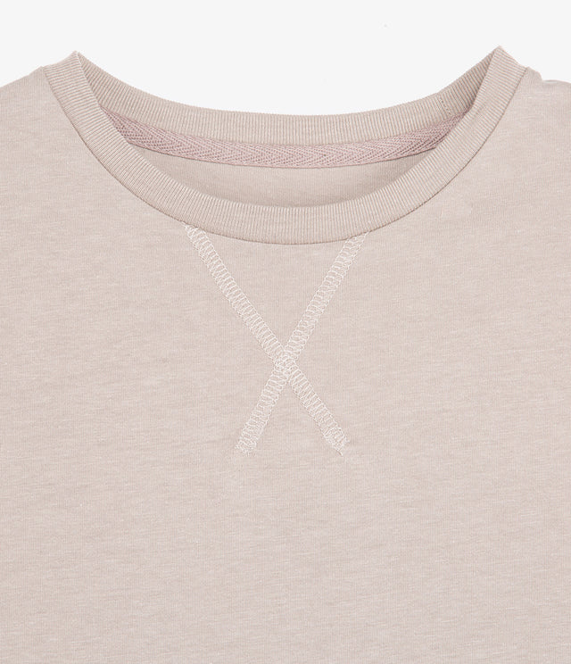 Polera Mujer 100% Algodón Pampa Beige
