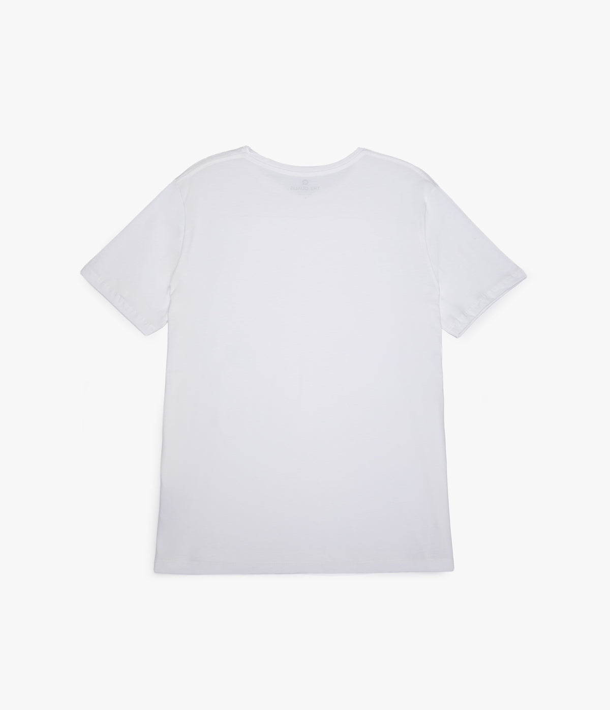 Polera Básica Hombre 100% algodón Pima Blanca