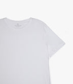 Polera Básica Hombre 100% algodón Pima Blanca