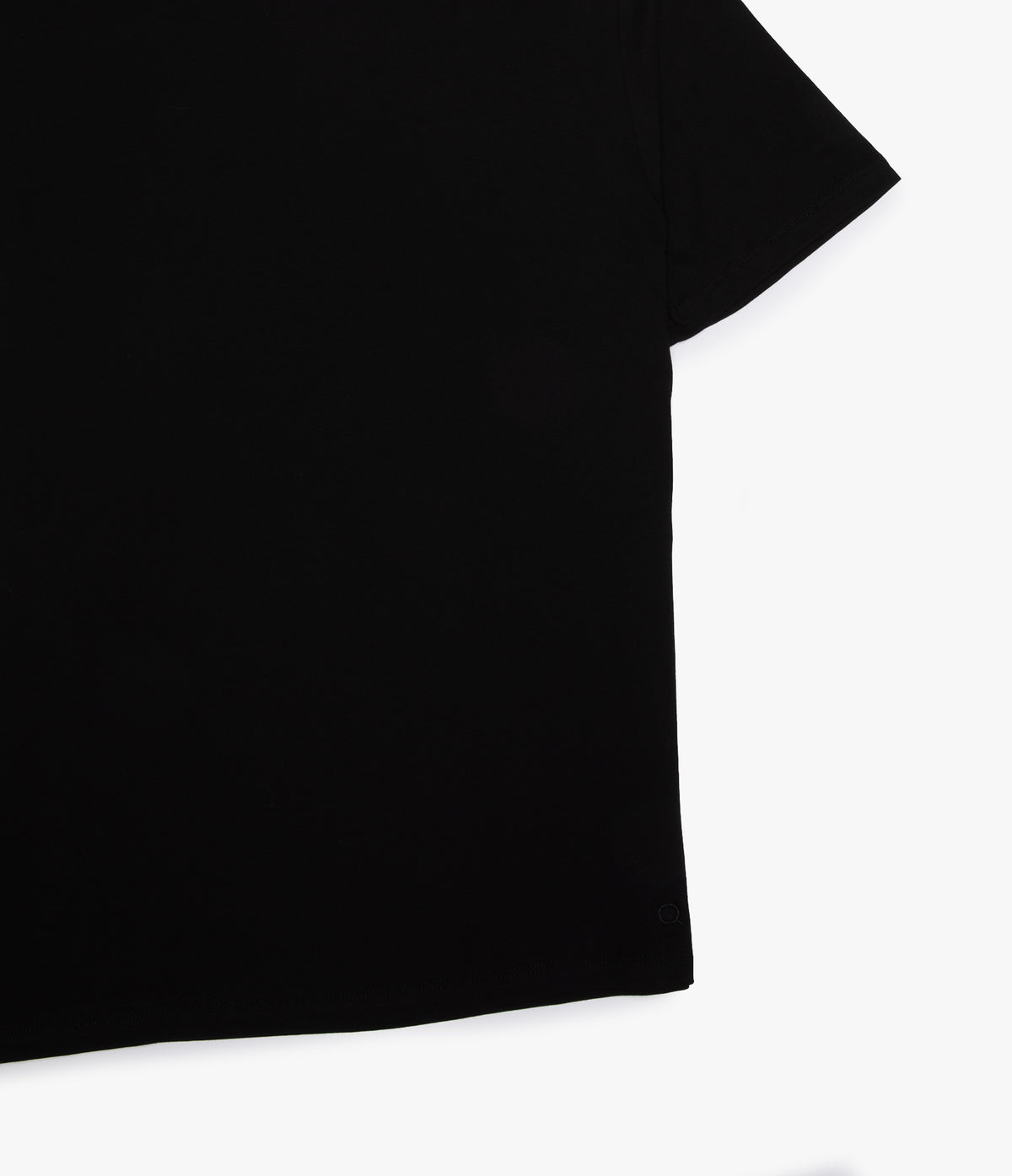 Polera Básica Hombre 100% algodón Pima Negra
