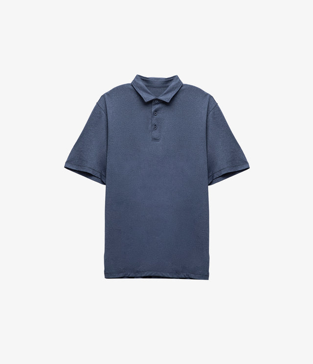 Polera Hombre Polo Piqué Dry-Fit Drive Azul