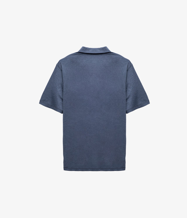 Polera Hombre Polo Piqué Dry-Fit Drive Azul