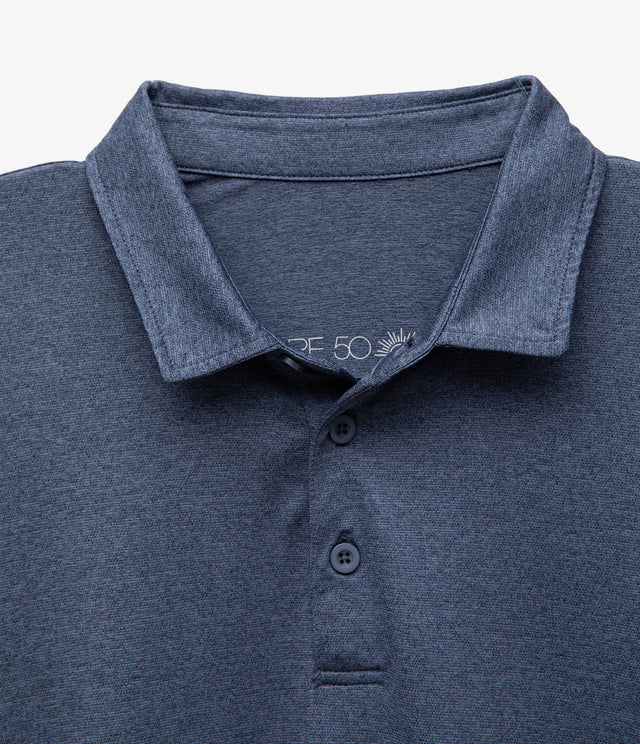 Polera Hombre Polo Piqué Dry-Fit Drive Azul