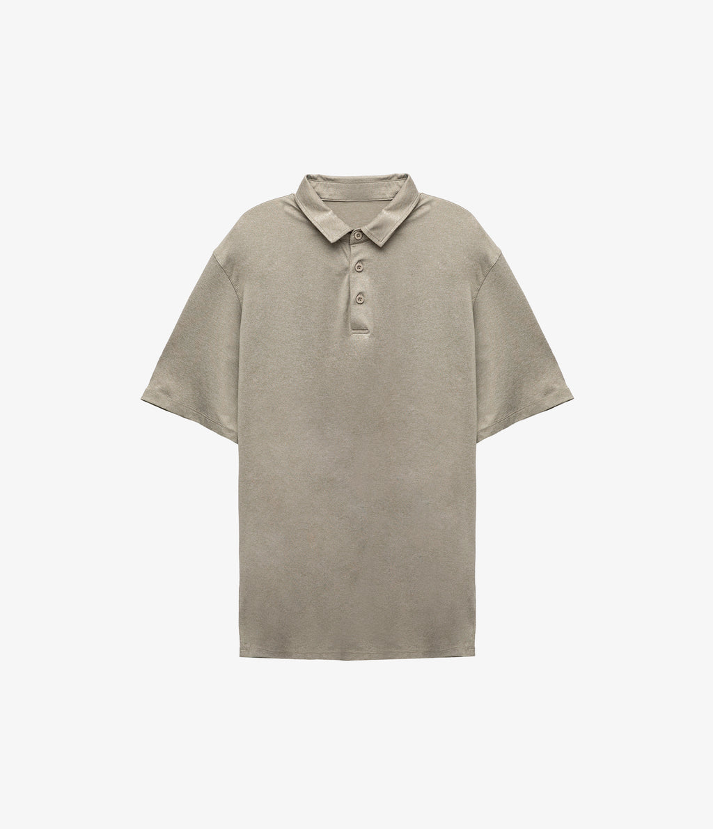 Polera Hombre Polo Piqué Dry-Fit Drive Verde