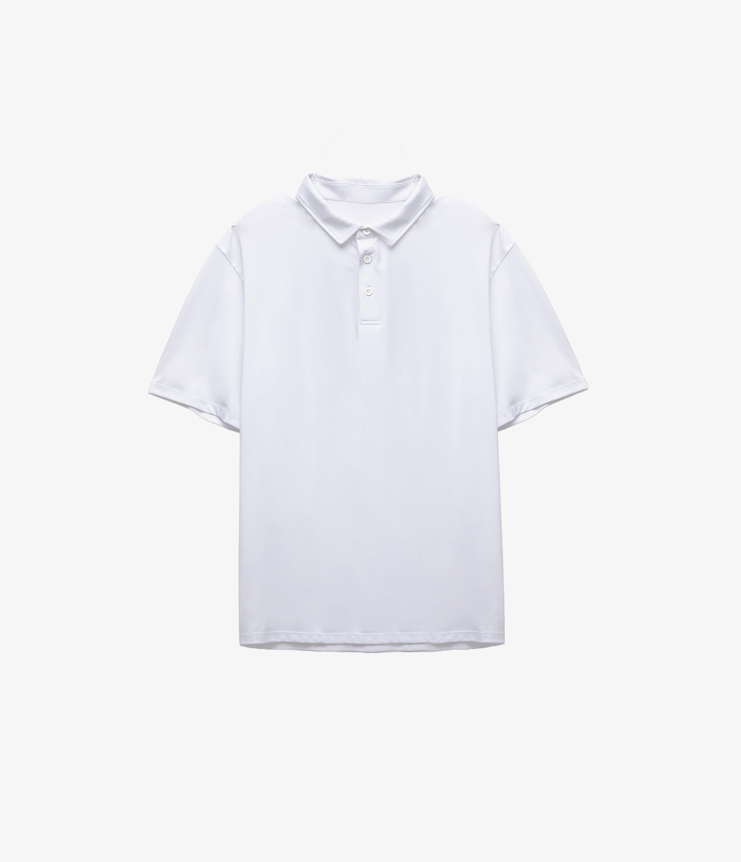 Polera Hombre Polo Piqué Dry-Fit Drive Blanco
